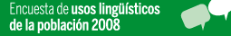 Encuesta de usos ling��sticos de la poblaci�n 2008