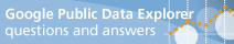 Google Public Data Explorer: questions and answers