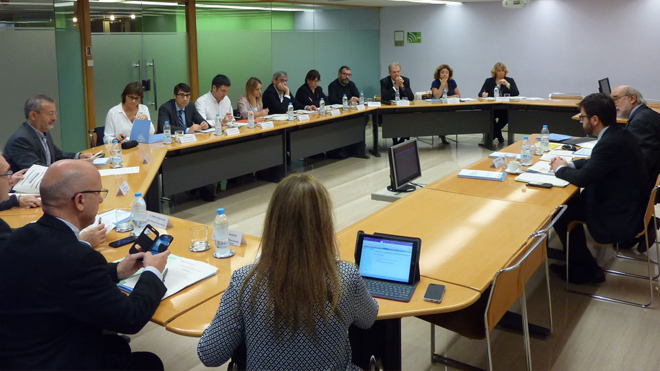 Reunión del Consejo Rector del Sistema estadístico de Cataluña (27 de octubre de 2016)