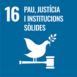 Objectiu 16: Pau, justícia i institucions sòlides